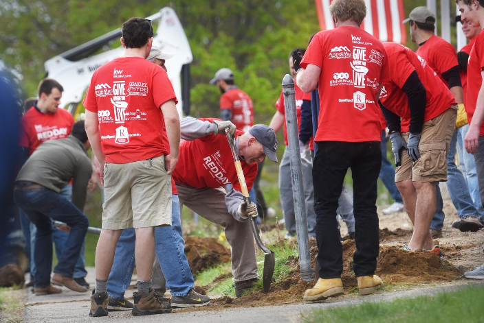  Red Day, which stands for Renewal, Energize and Donate, is Keller Williams Reality’s annual day of service. On May 2017, the one hundred realtors from Keller Williams, along with the staff at Salmon Falls Nursery, came together to transform the landscaping at Lydia’s House of Hope.

<a href="http://www.fosters.com/news/20170511/volunteer-army-transforms-lydias" target="_blank" rel="noopener">http://www.fosters.com/news/20170511/volunteer-army-transforms-lydias</a>
